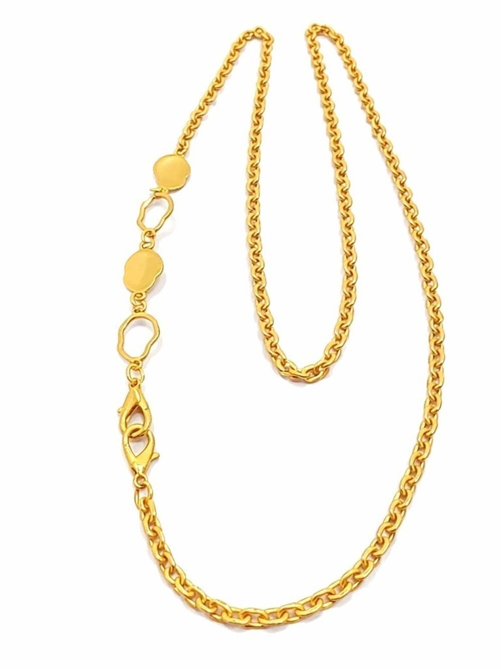 New Gold Electroplated 47” Converter Chain -Turn Any Wallet into Chic Crossbody